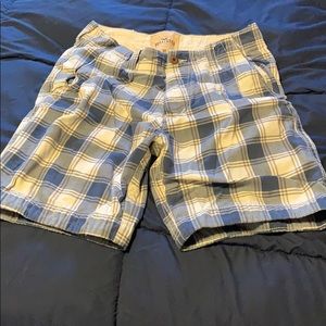 Hollister Plaid Shorts